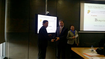 Recognition of Repsol to Burotec company