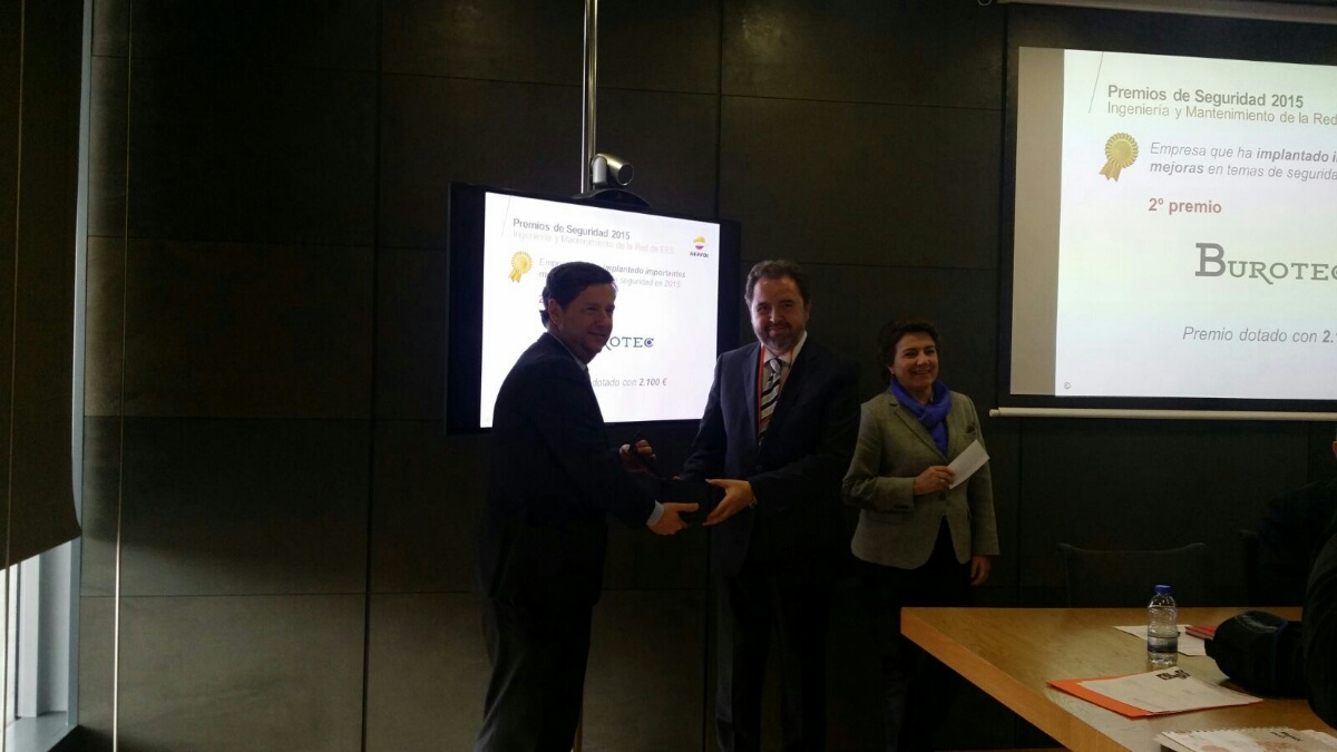 Recognition of Repsol to Burotec company